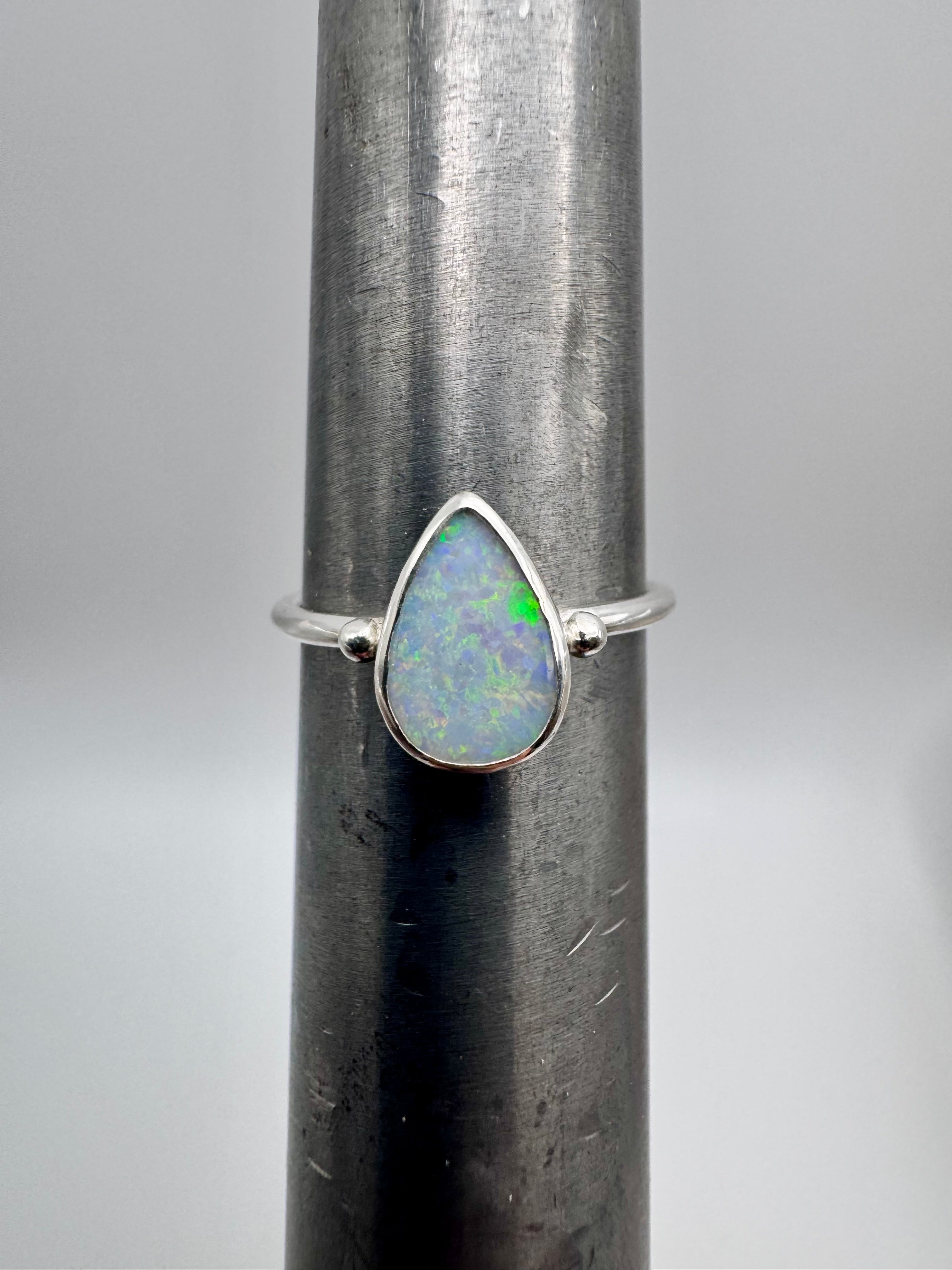 Opal Doublet Ring